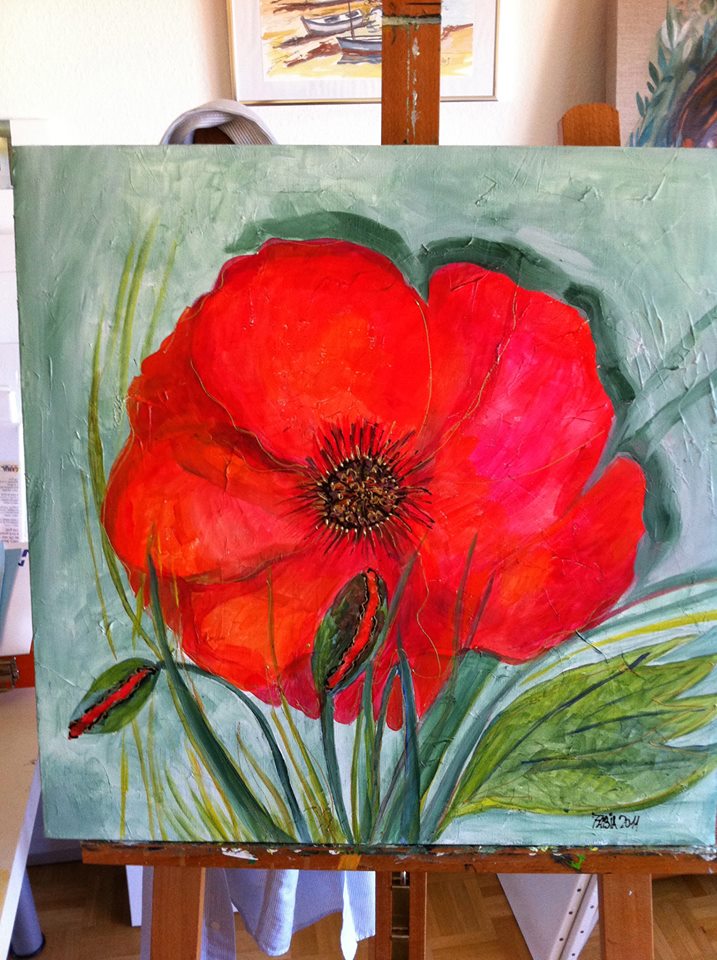 Exposition de coquelicot