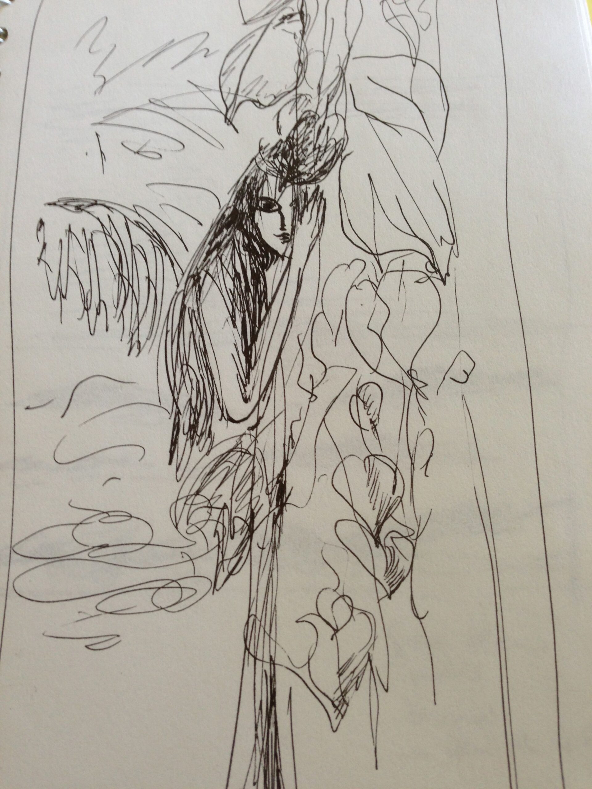 La fille aux voiles