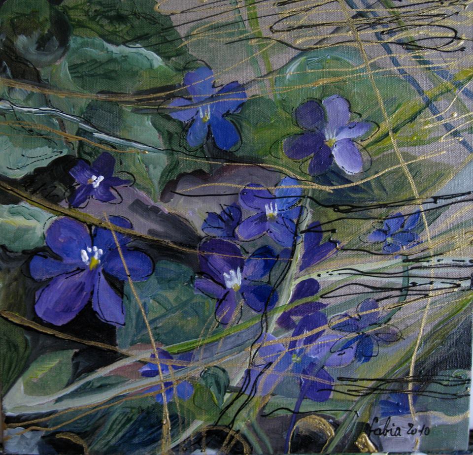 Jetée de myosotis