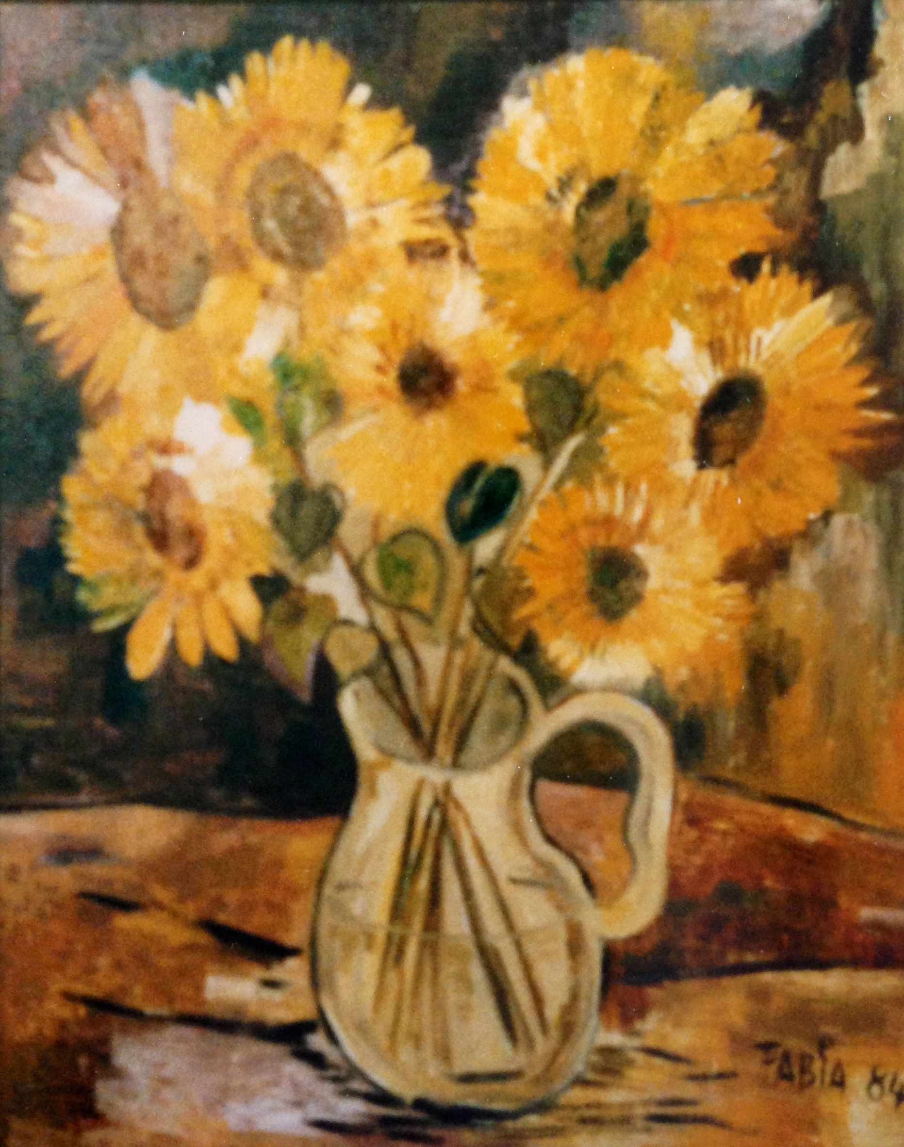 Tournesols aux grands yeux