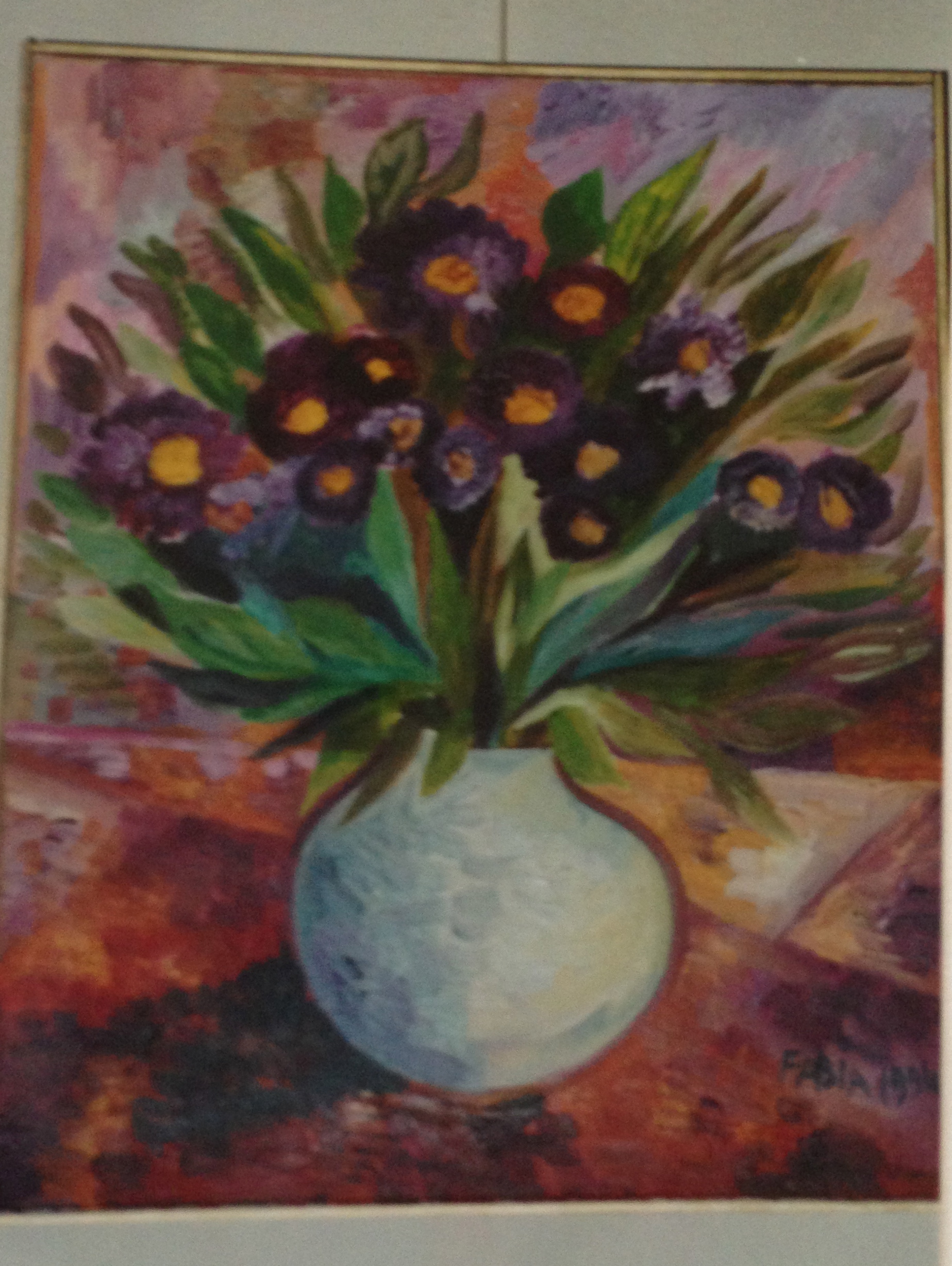 Le bouquet des peurs violettes
