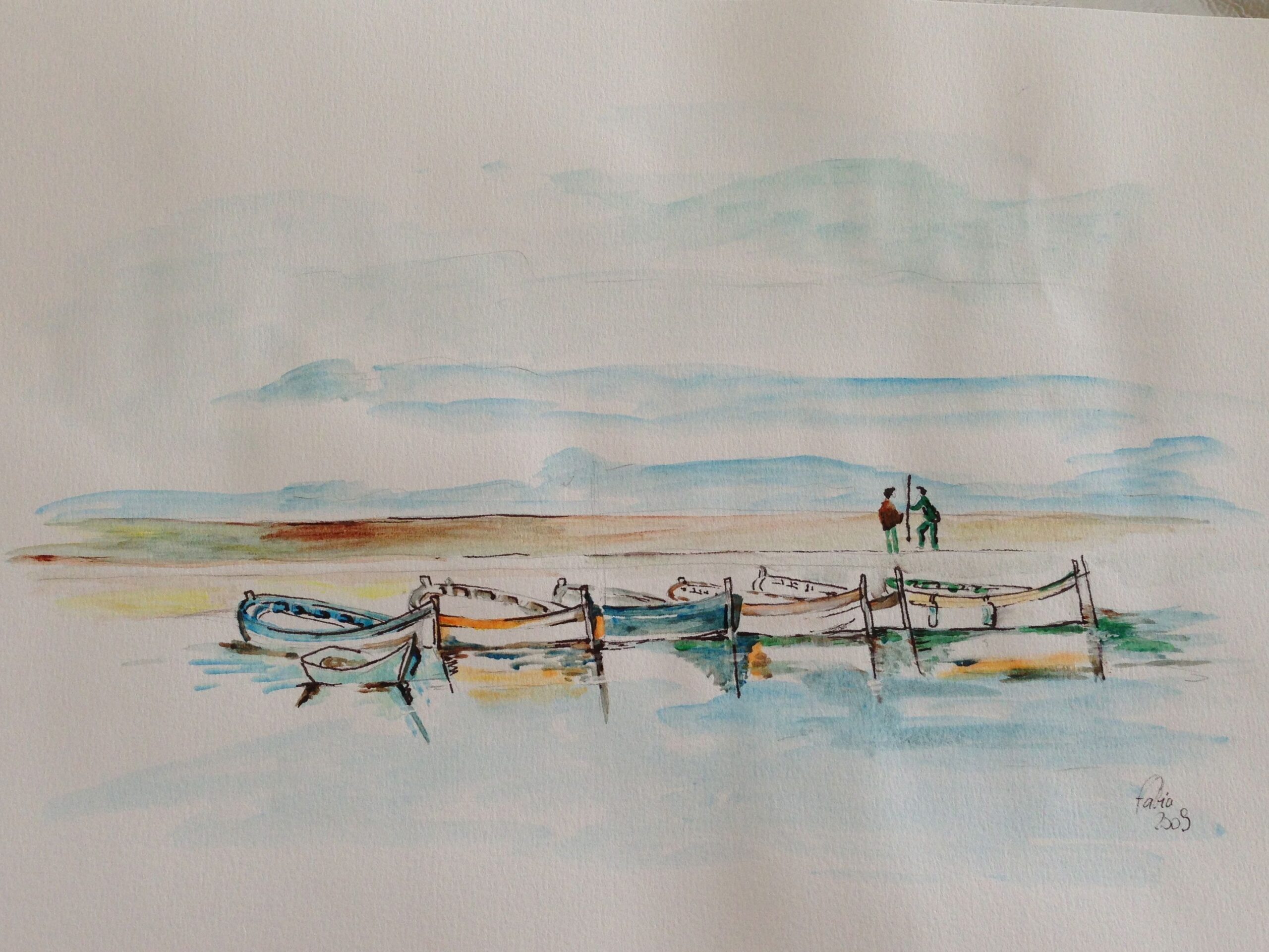 Le berger des barques