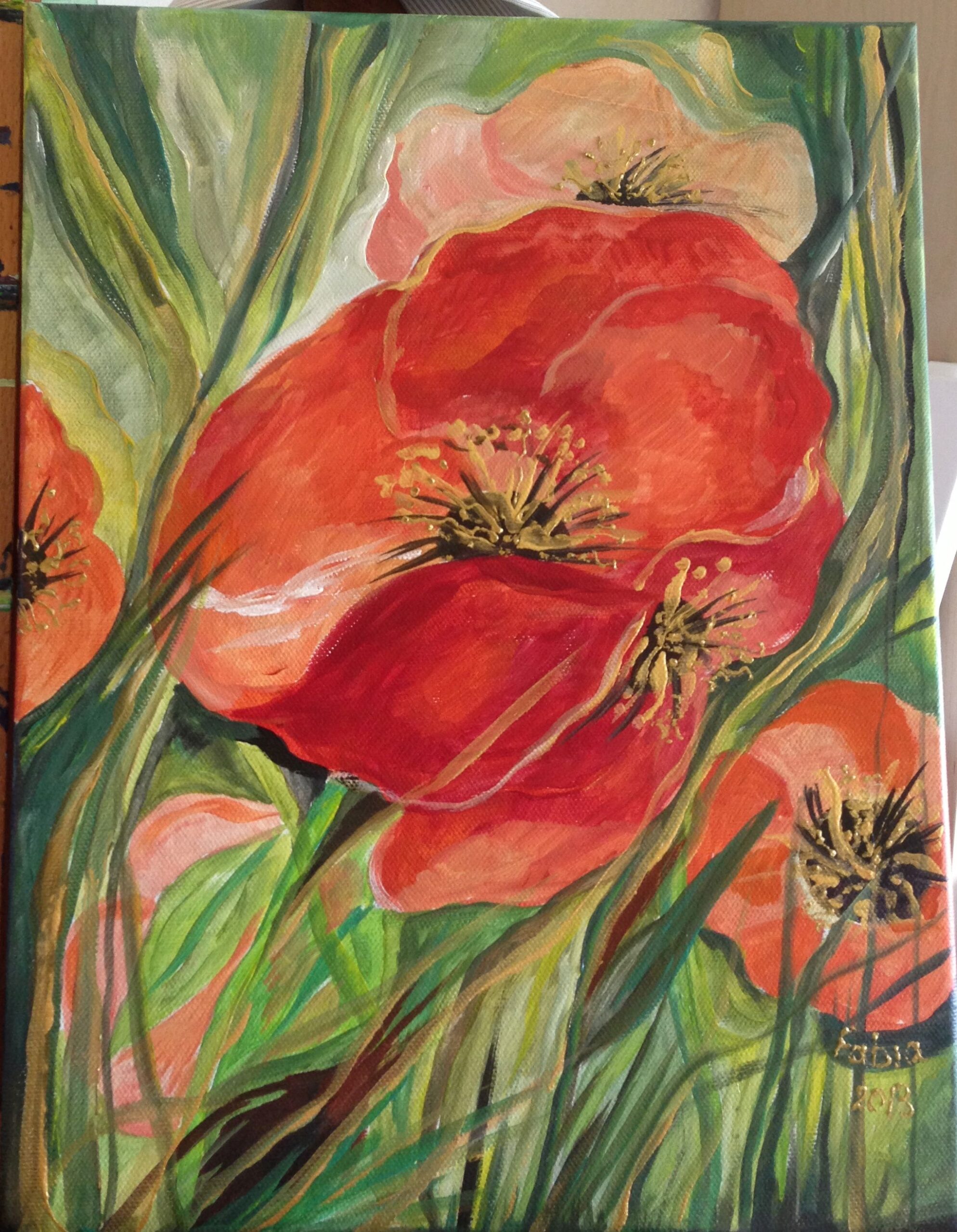 Le sang du coquelicot