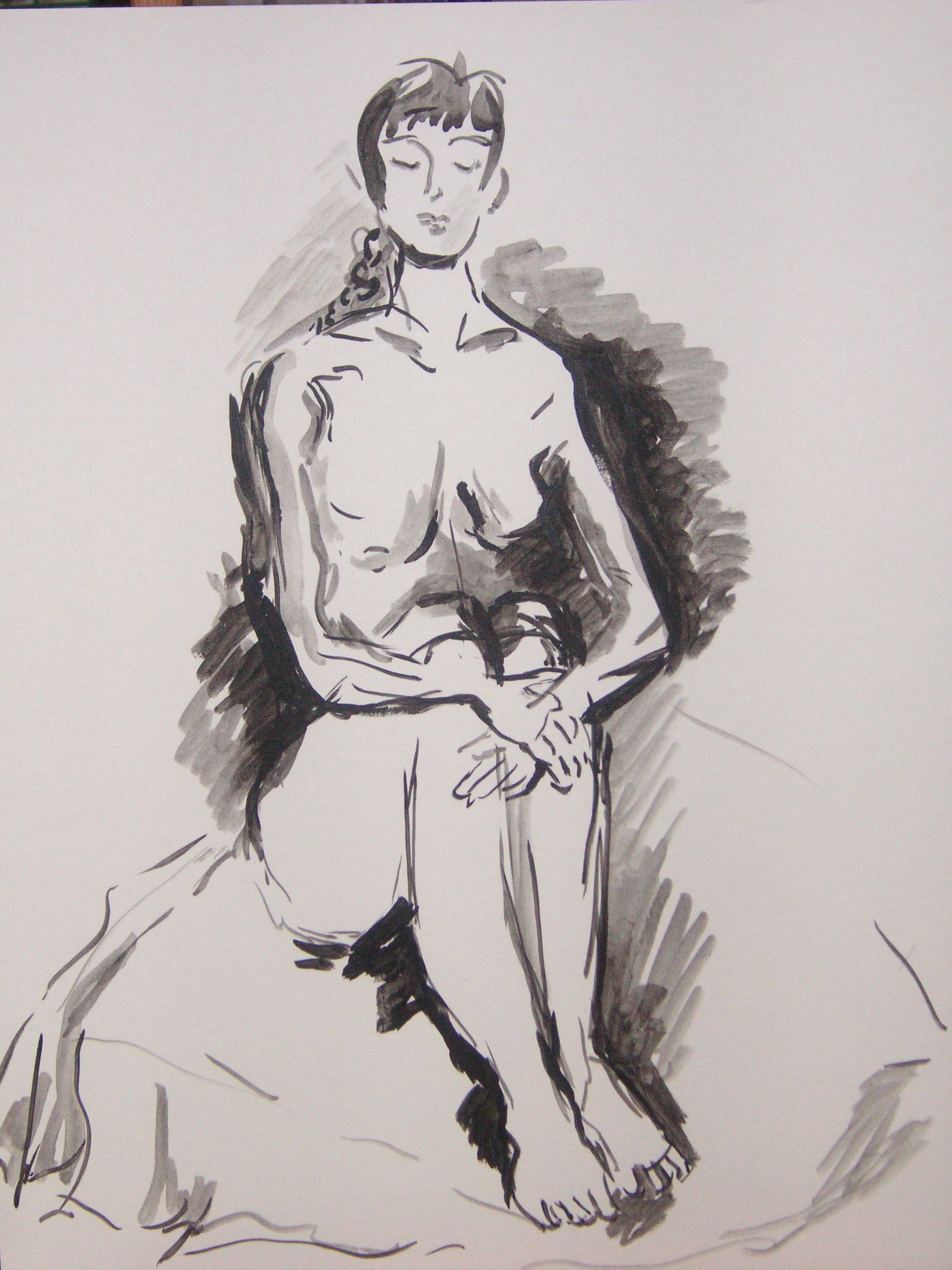 Vénus pensive