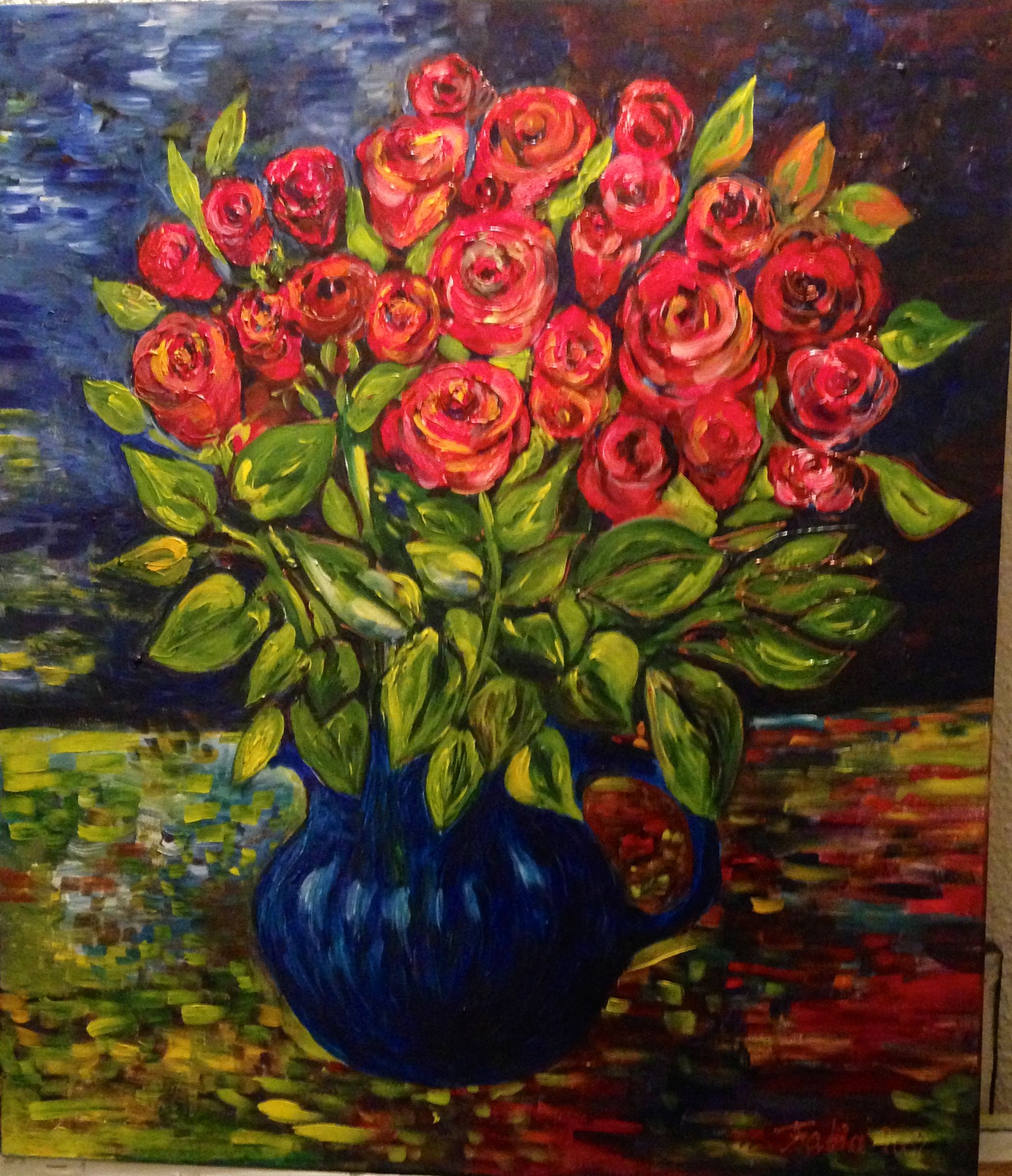 Le bouquet de Roses Aurore