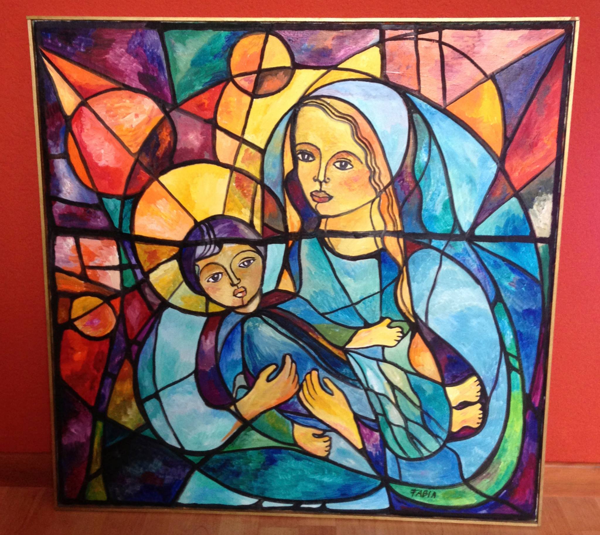 La madone à l’enfant