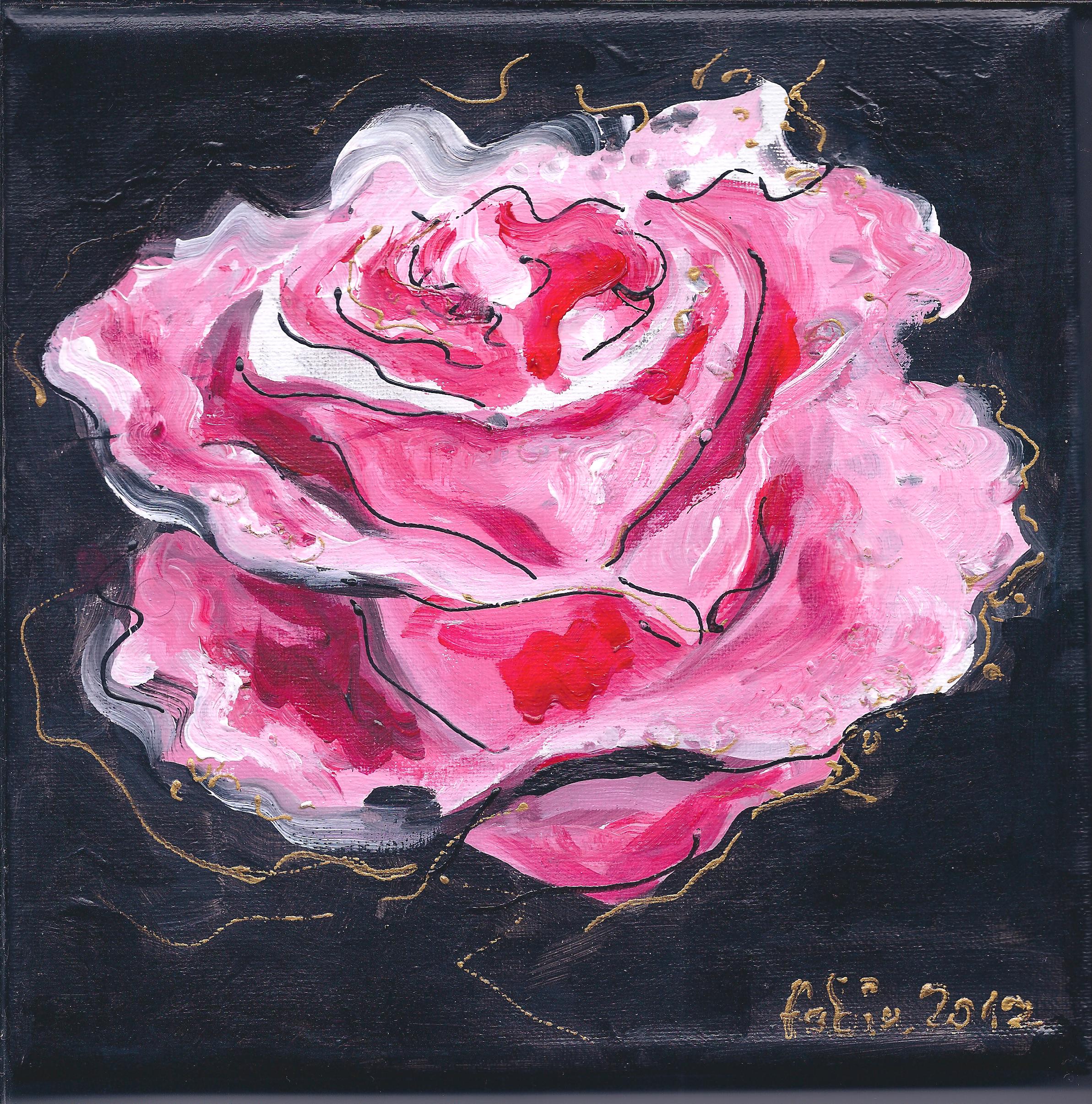 La rose tremblante