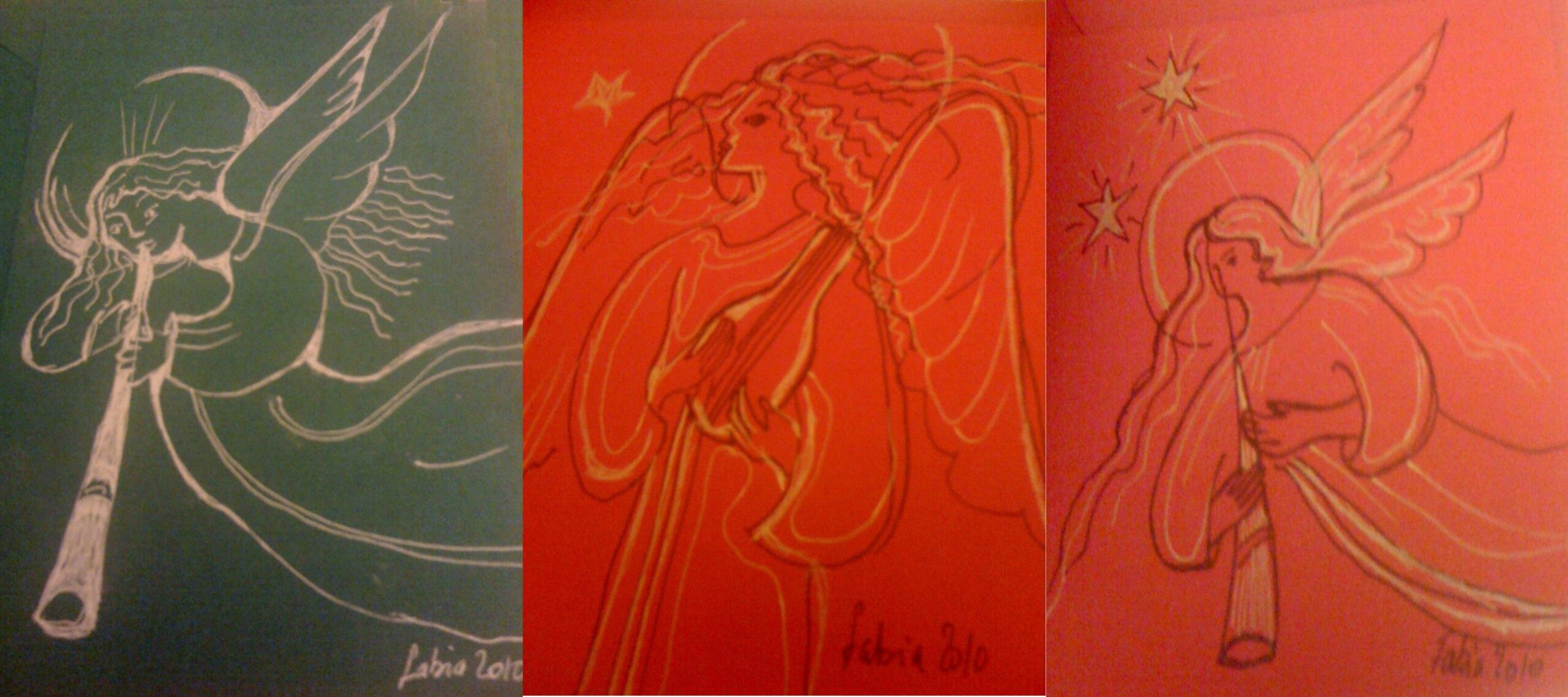 Les trois anges du nouvel an