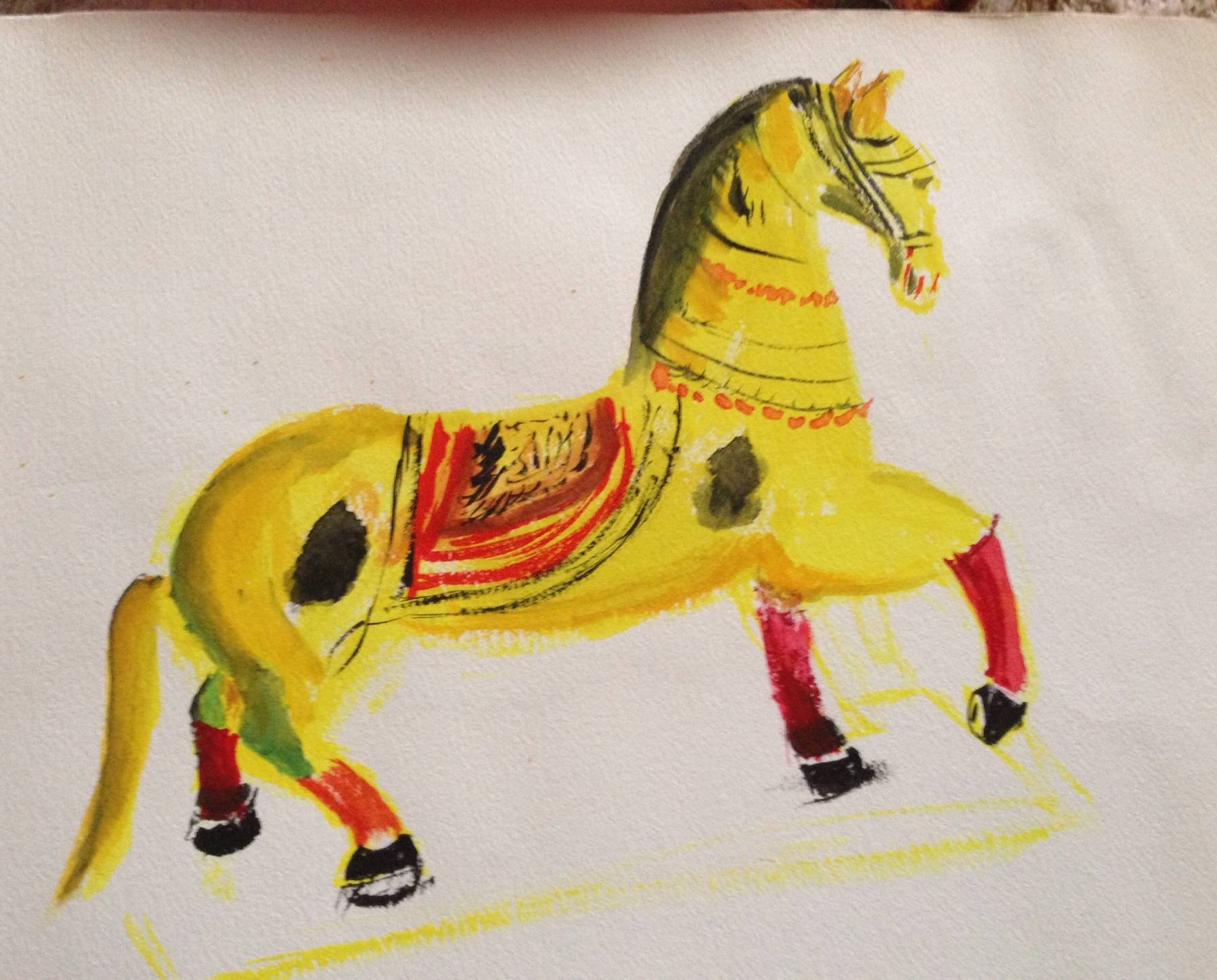 Le cheval de cirque