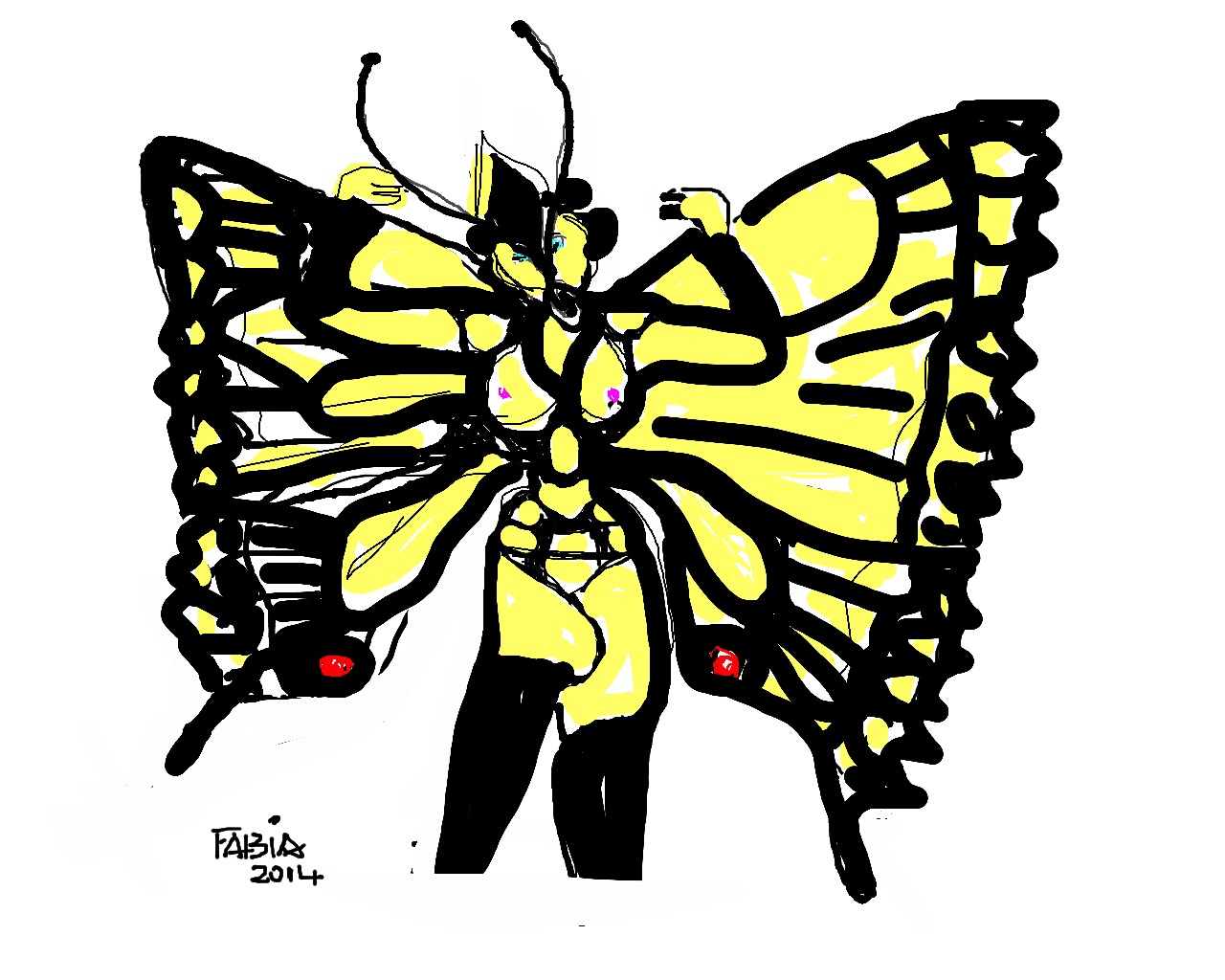 L’amante papillonne