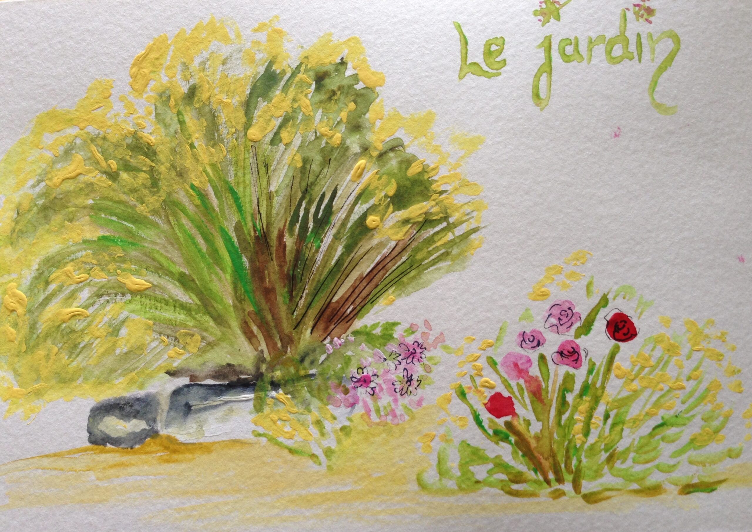Le jardin costumé