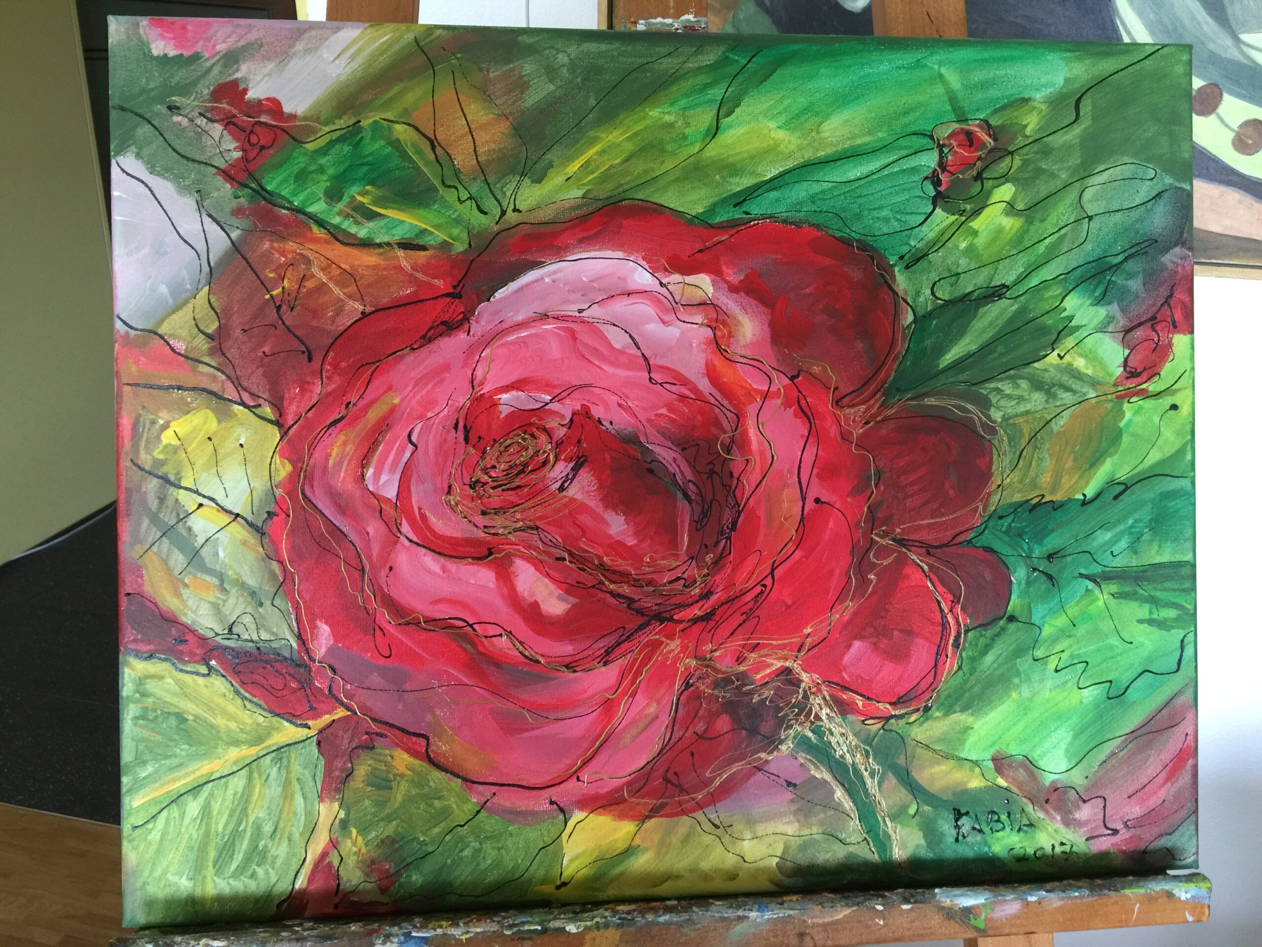 La rose parabolique