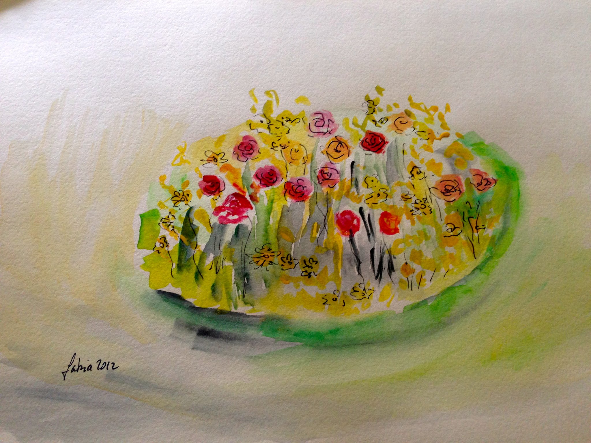 Ilot fleuri