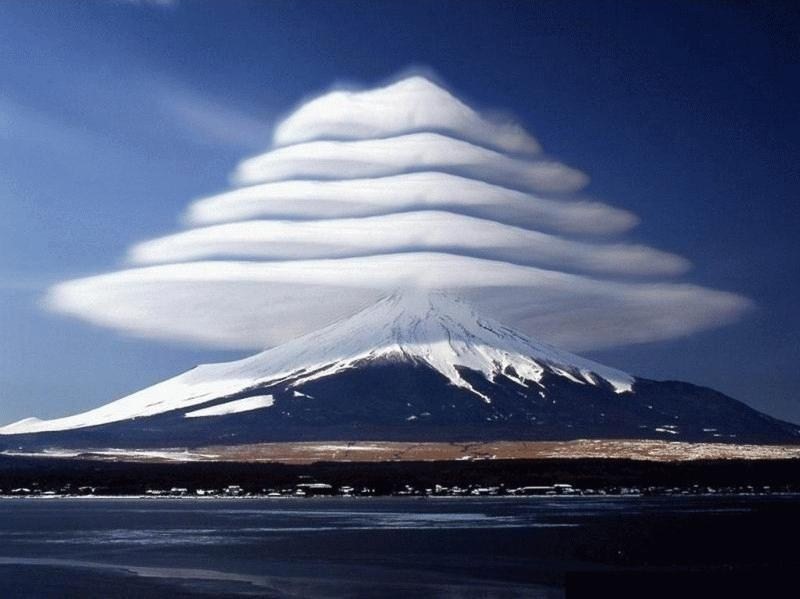 La montagne coiffée