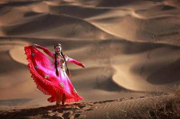 La danse du désert