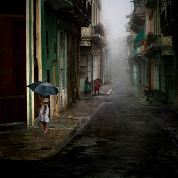 J’aime marcher sous la pluie