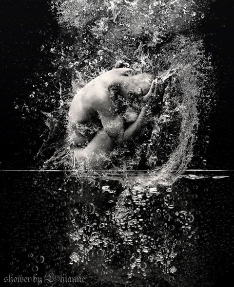 Douche aux bulles nulles