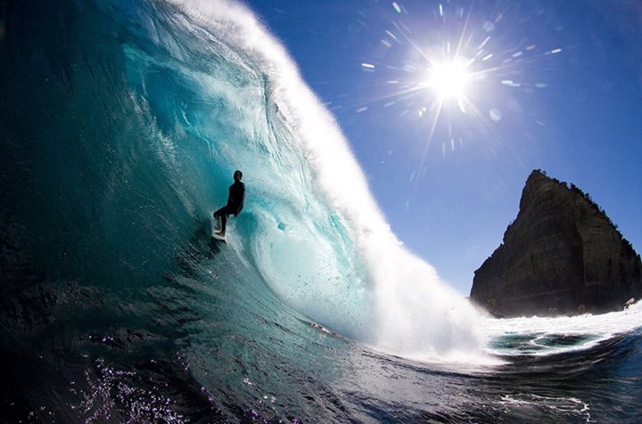 La vague de peinture