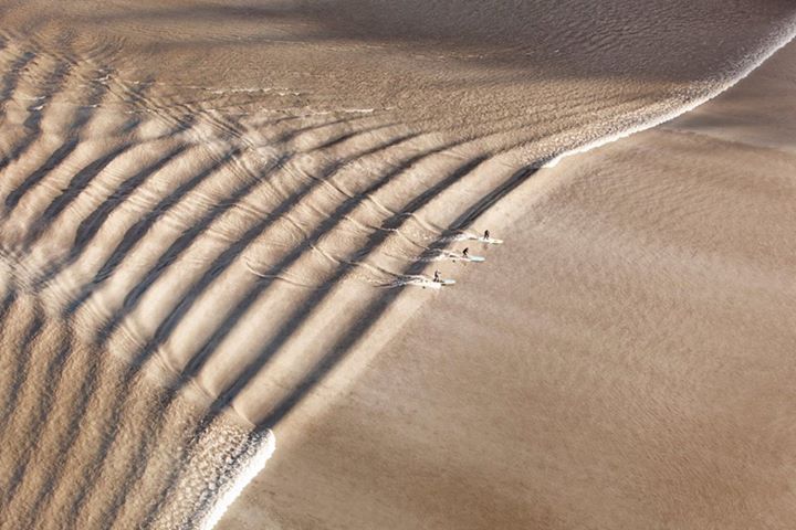 Les plis de la mer