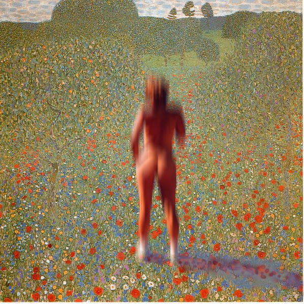 Nu coquelicot