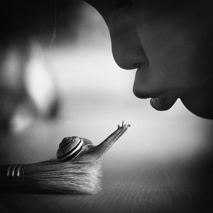 Le baiser escargot