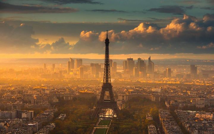 Paris, ville orange