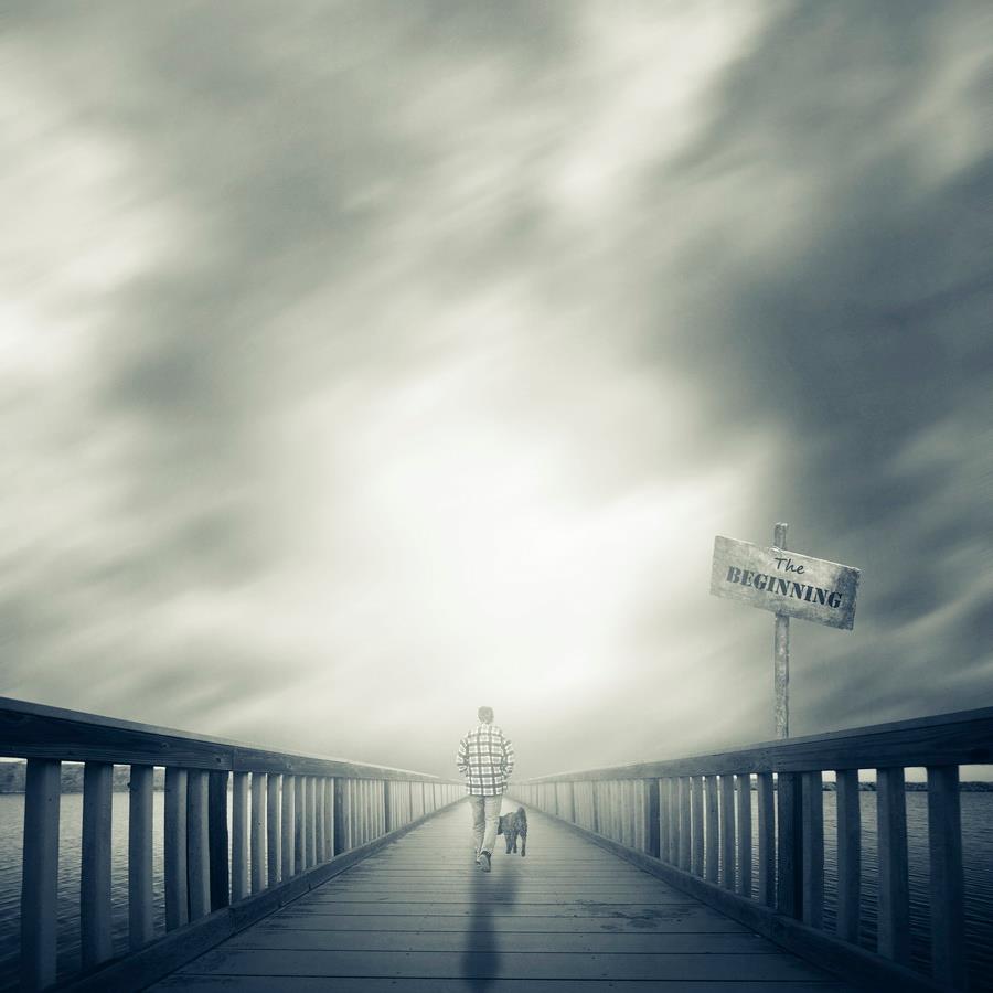 Le début du pont