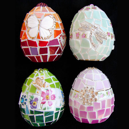 Quatre œufs de Pâques