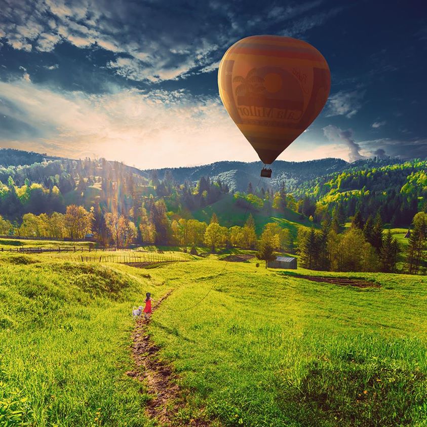 Les voyages en ballon