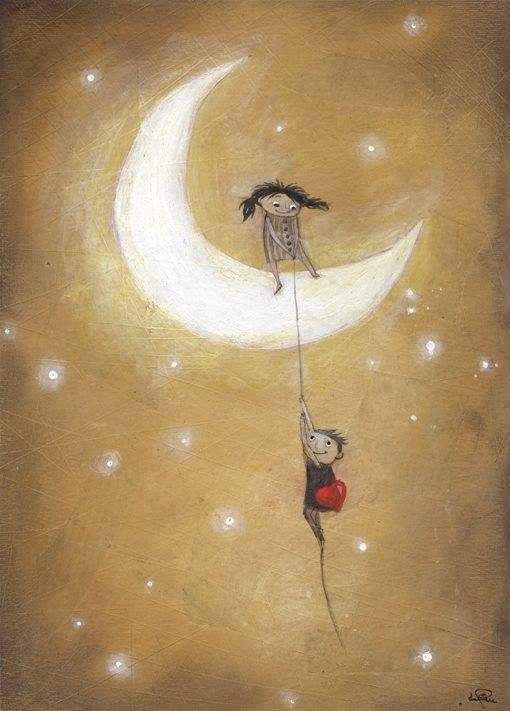 Le chemin de lune