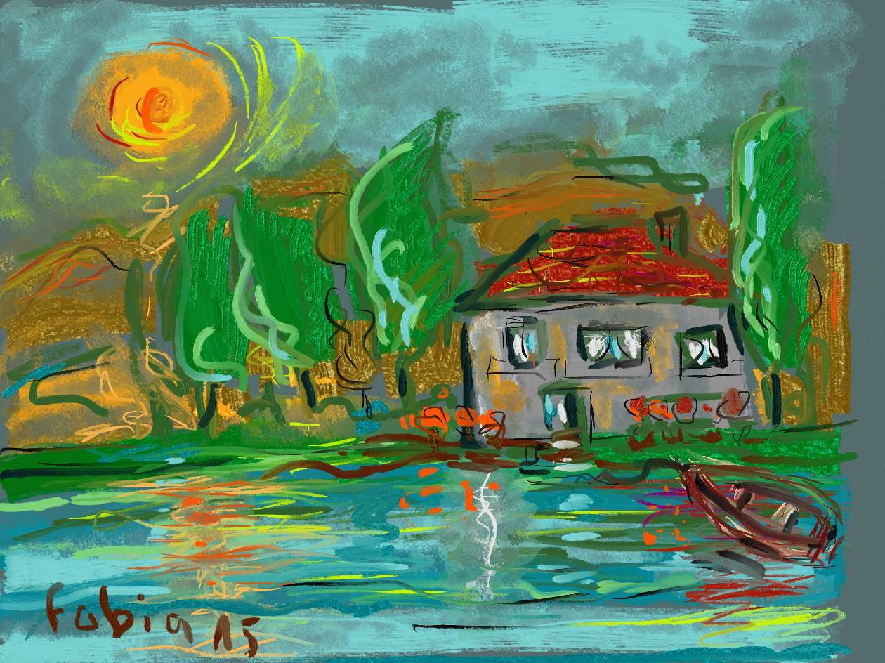 Ma petite maison au bord de la rivière