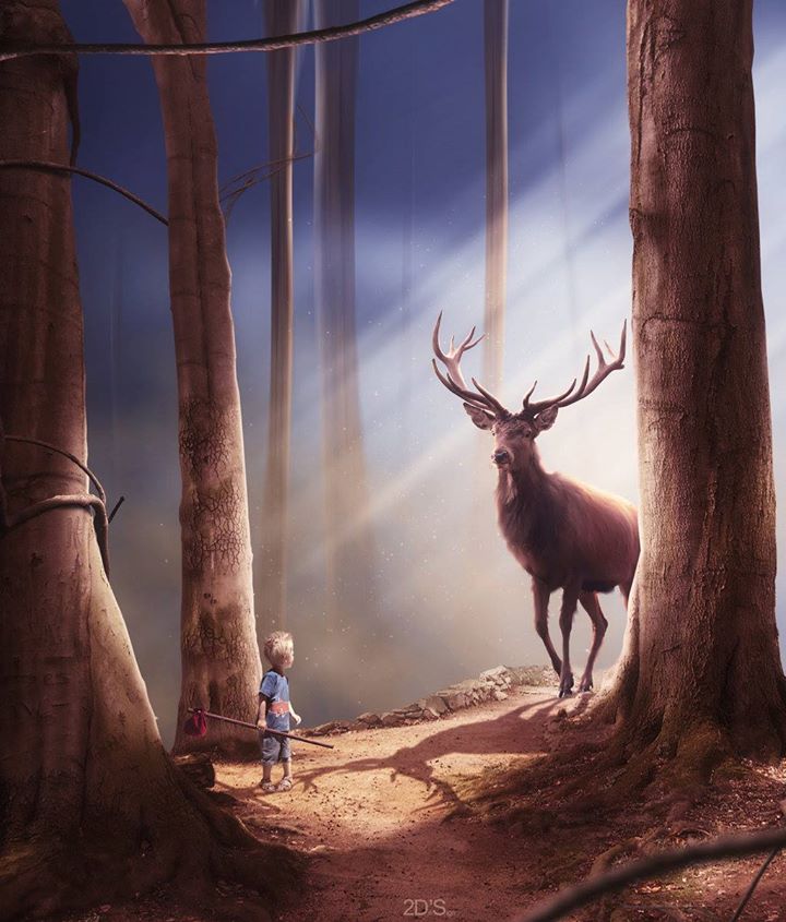 Grand cerf