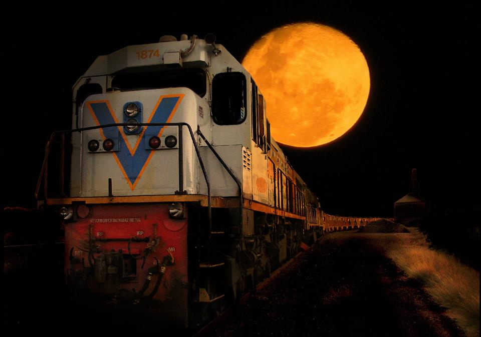 Le train de lune