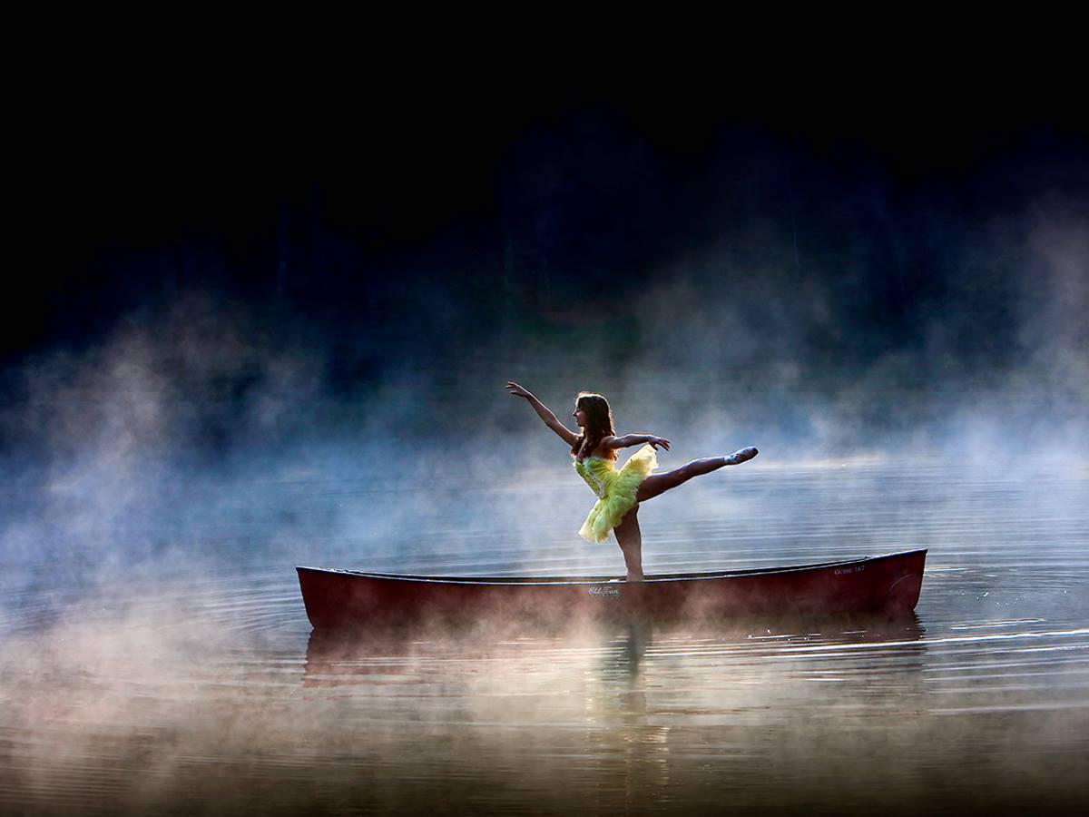 La ballerine en bateau