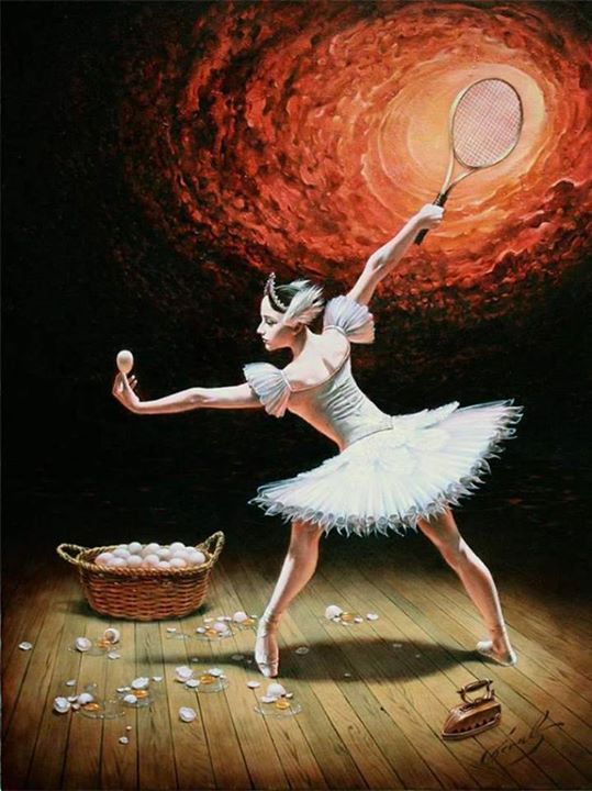 La ballerine s’en bat l’œuf