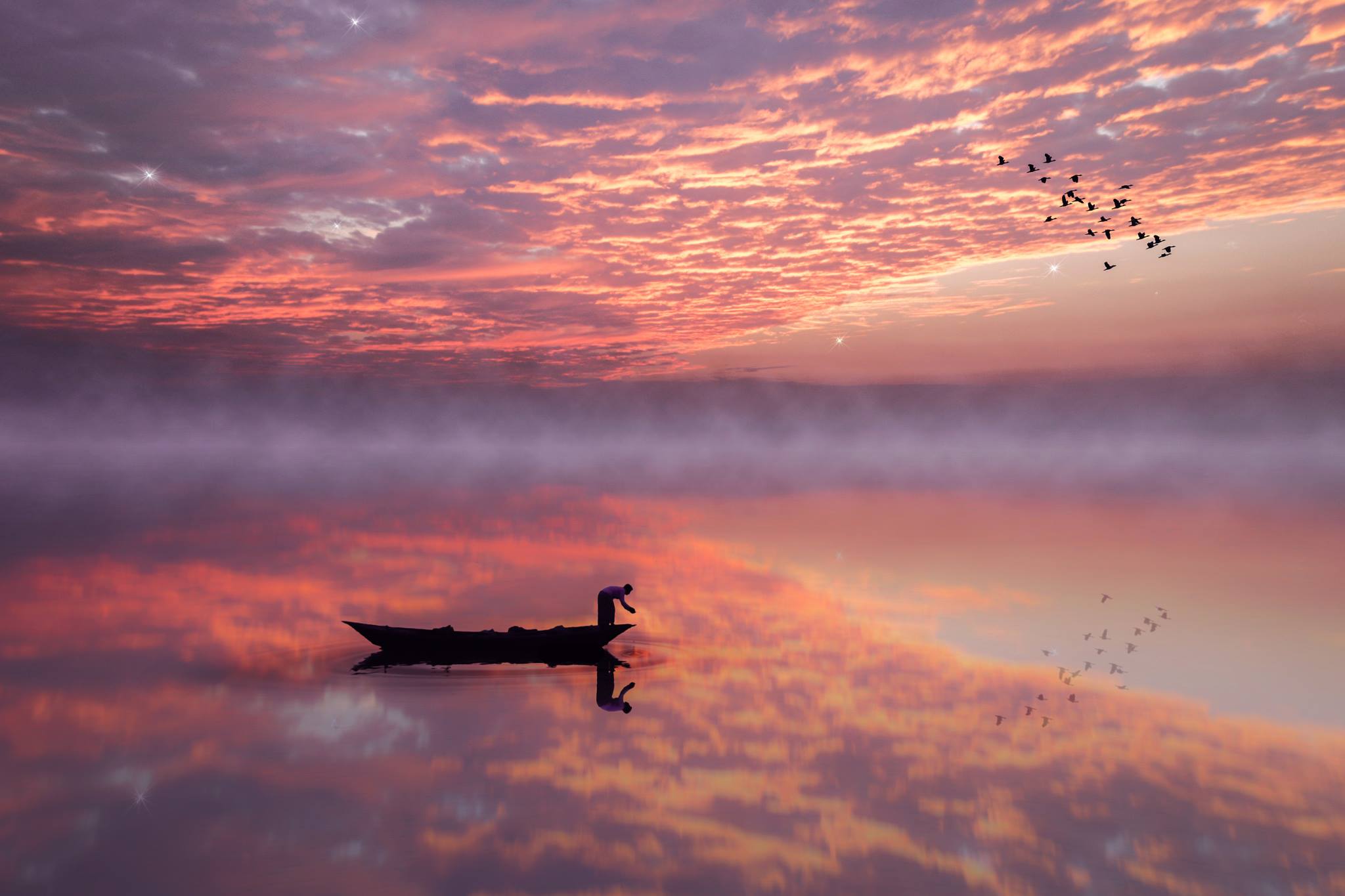 La pêche aux couleurs