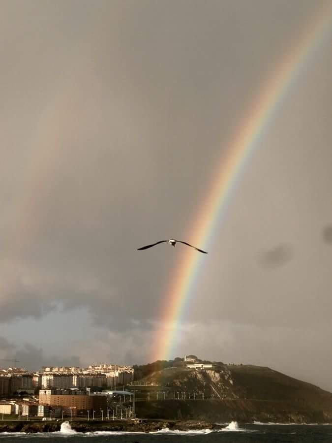 Lévitation en arc-en-ciel