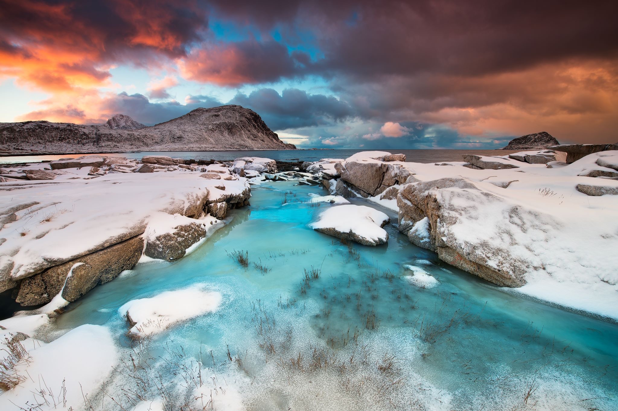 La fonte des glaciers