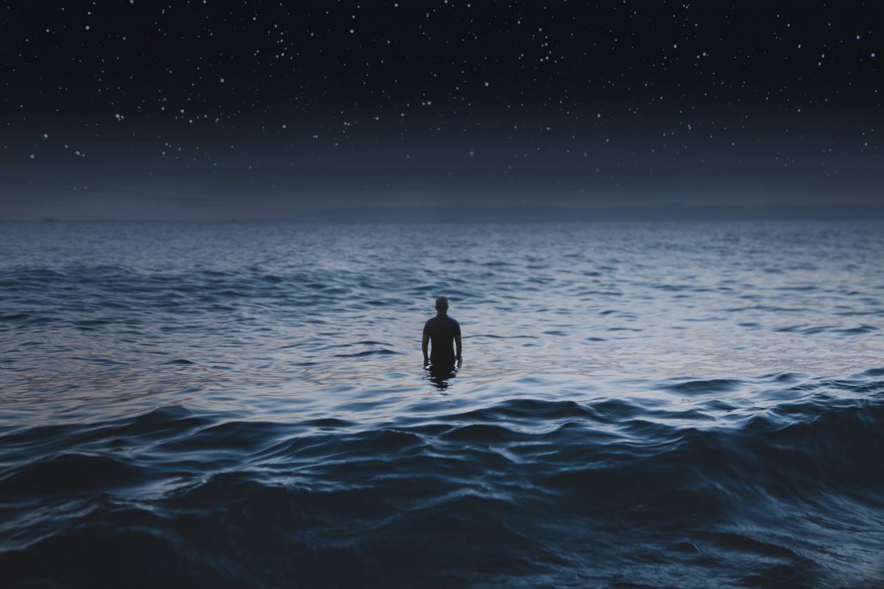 Une mer étoilée