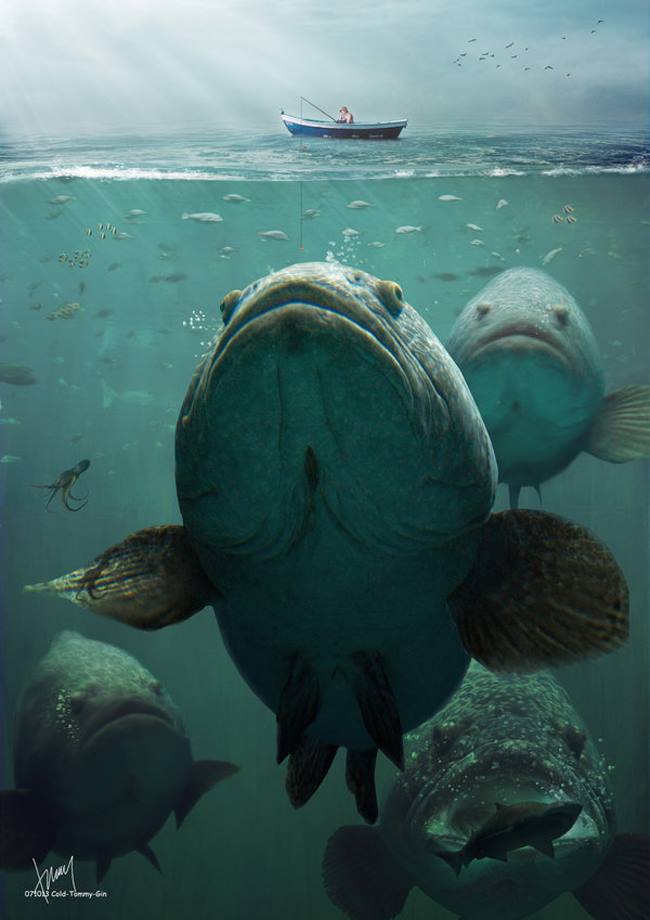 À force de pêcher