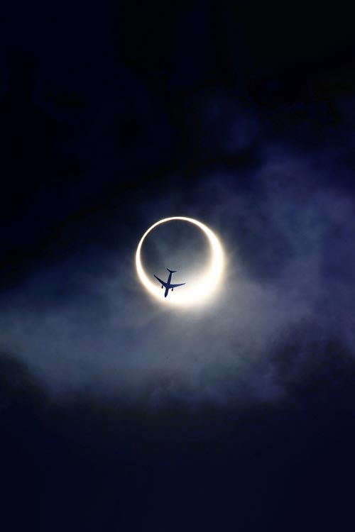 Avion du soir