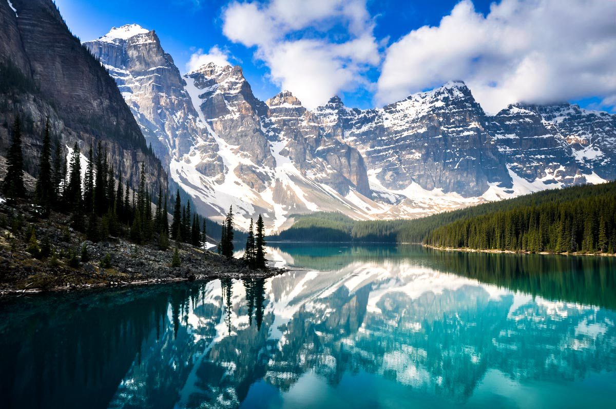 Le lac Moraine - 2