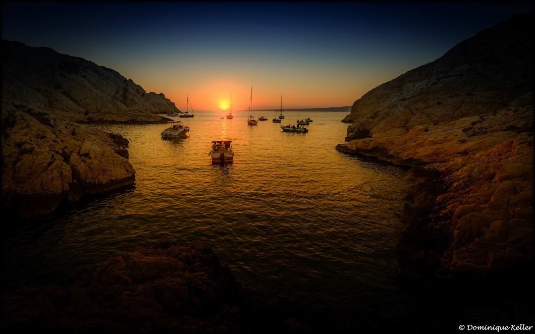 Le parcours des calanques