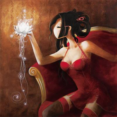 La fille au lotus