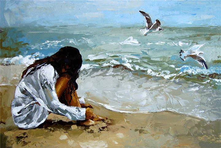 Juste au bord de la mer