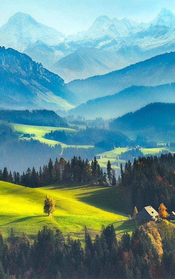 Les montagnes en V.O.
