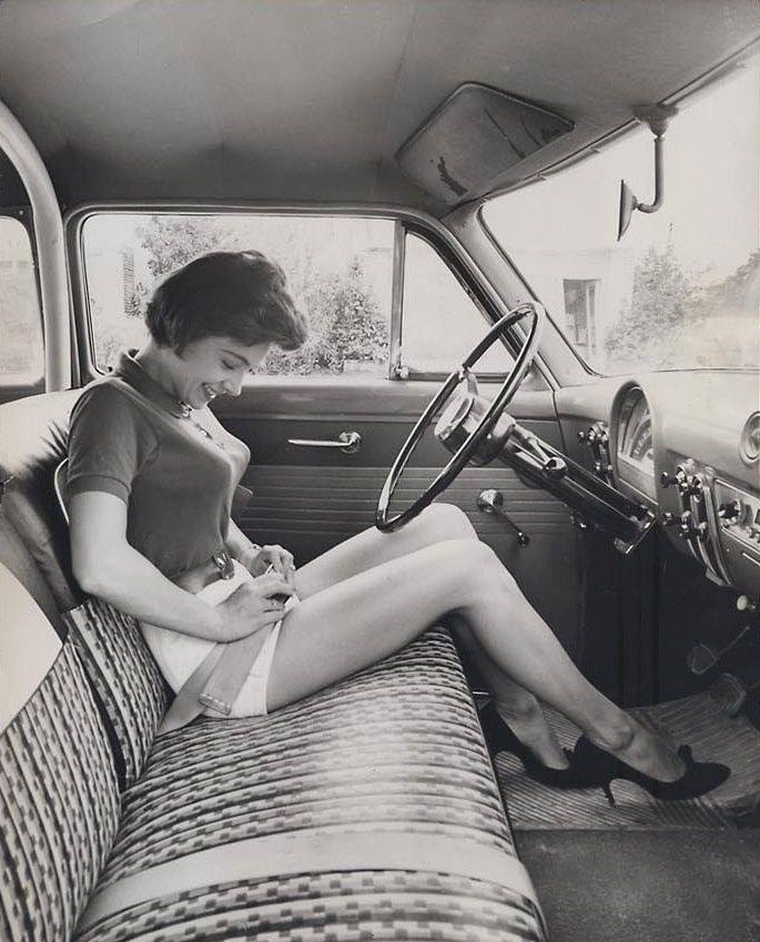 La femme au volant