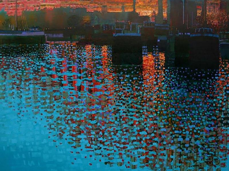 Reflets du soir, bonsoir
