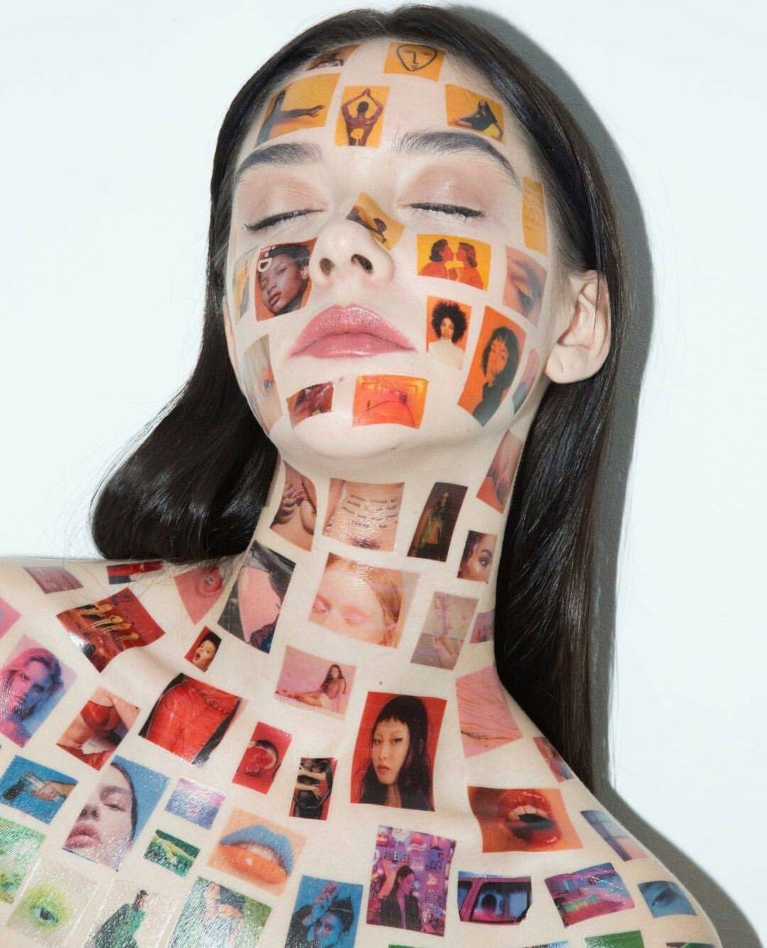 Sur mon visage