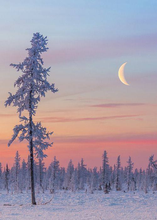 La lune impressionniste